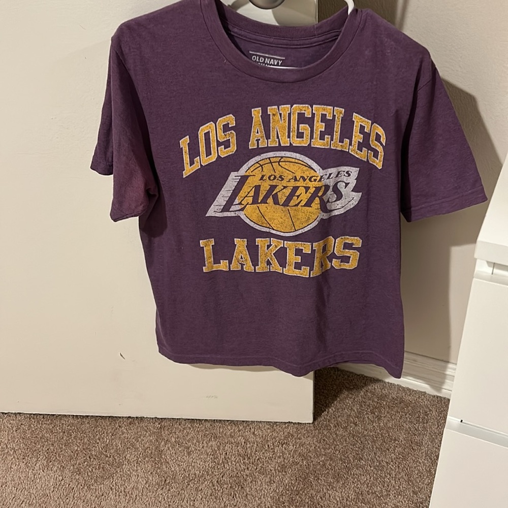Los Angeles Lakers Tee-old navy  super soft